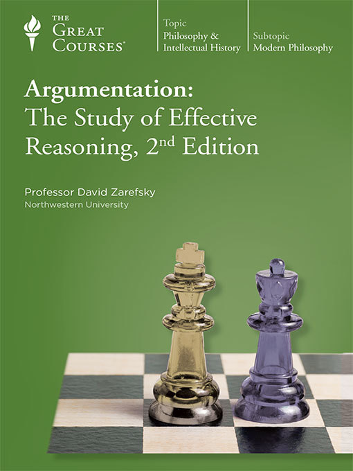 Title details for Argumentation by David Zarefsky - Wait list